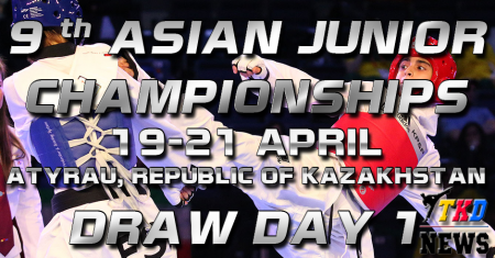 9th Asian Junior Taekwondo Championships & 4th Asian Junior Poomsae Championships. День первый. Сетки. 9th Asian Junior Taekwondo Championships & 4th Asian Junior Poomsae Championships. День первый. Сетки.